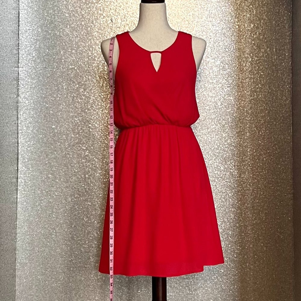 Everly, Red Dress, Hand Wash, Size Small